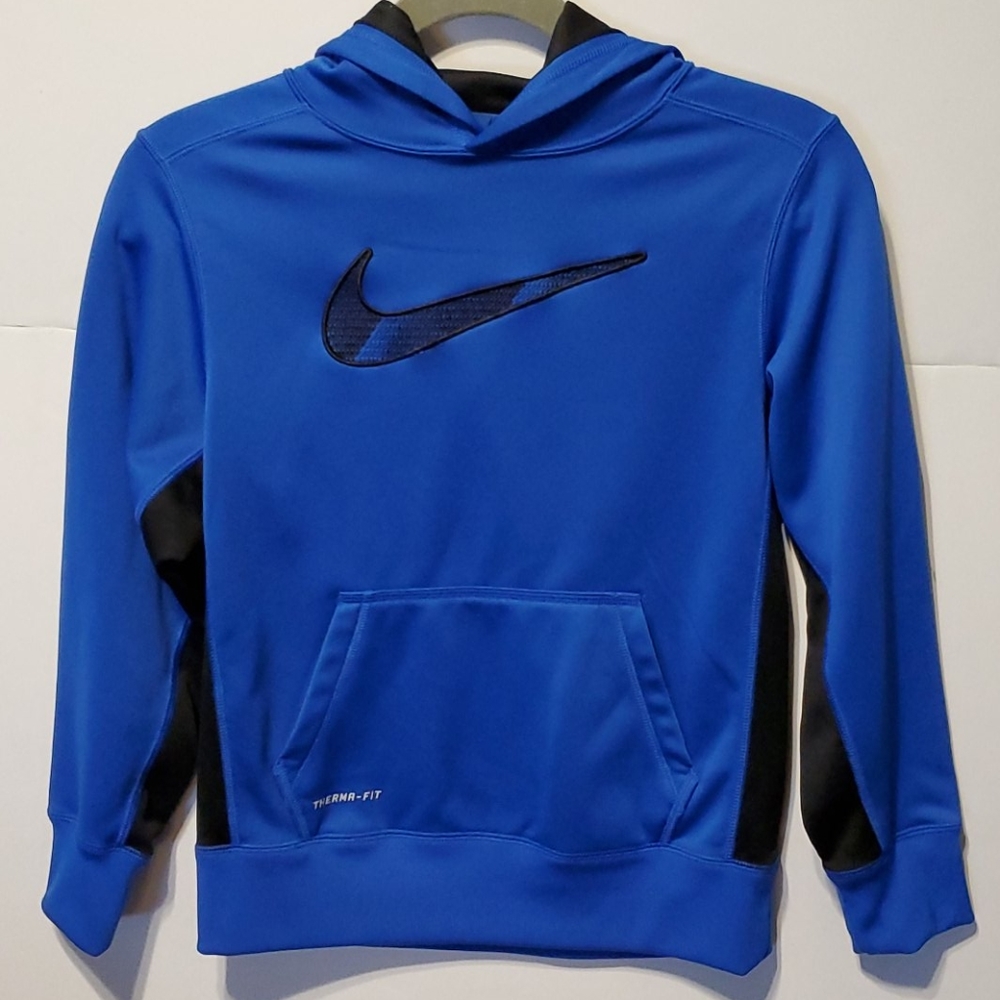 Nike Therma-Fit Blue Hoodie - Size M